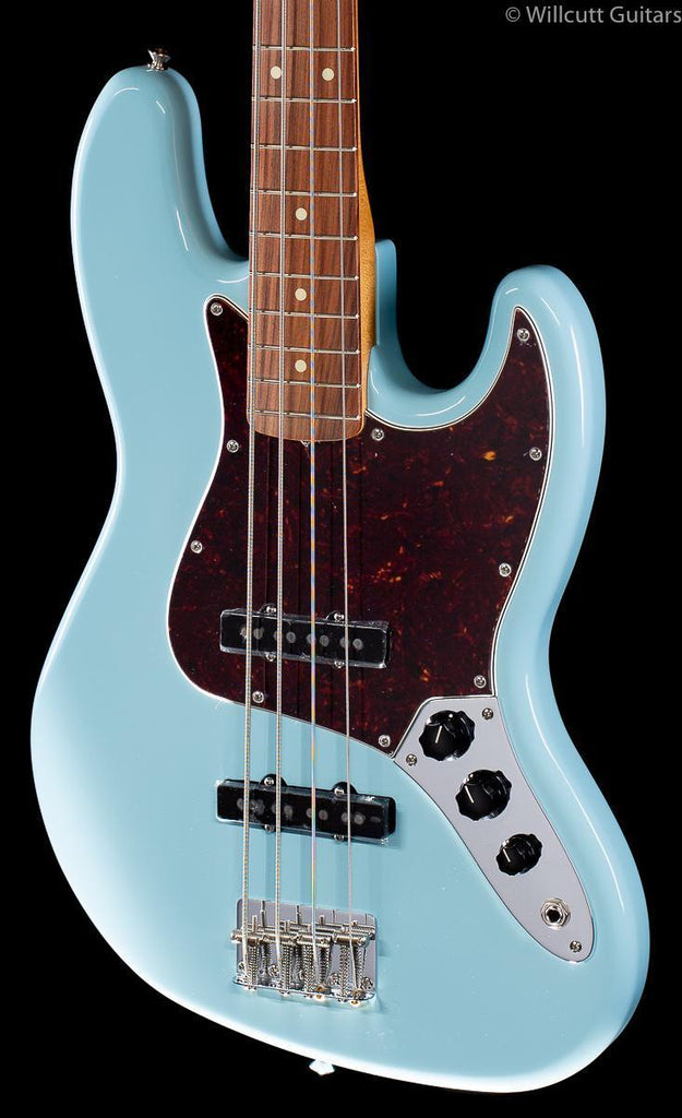 Fender Vintera '60s Jazz Bass Daphne Blue Bass Guitar (693