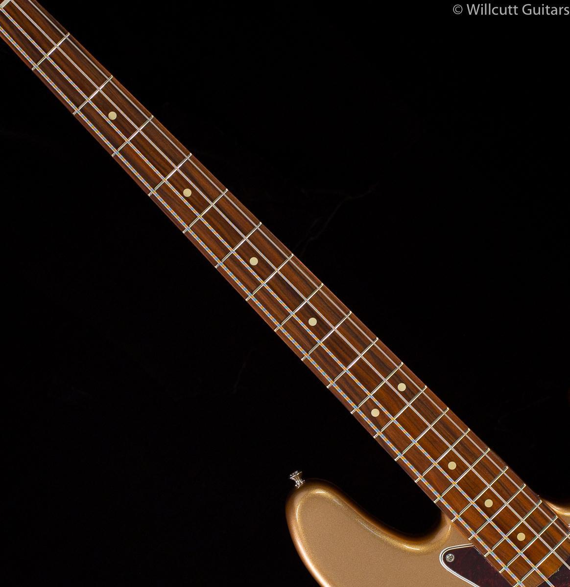 Fender Vintera &#39;60s Jazz Bass Firemist Gold Bass Guitar (263)