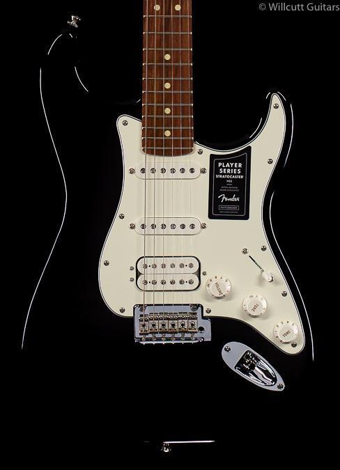 Fender Player Stratocaster HSS, Pau Ferro Fingerboard, Black