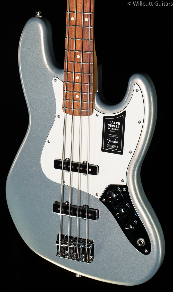 Fender Player Jazz Bass Silver Bass Guitar