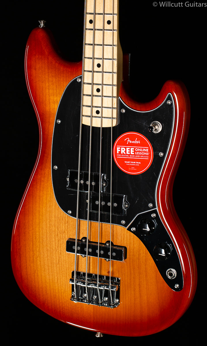 Fender Player Mustang Bass PJ Sienna Sunburst