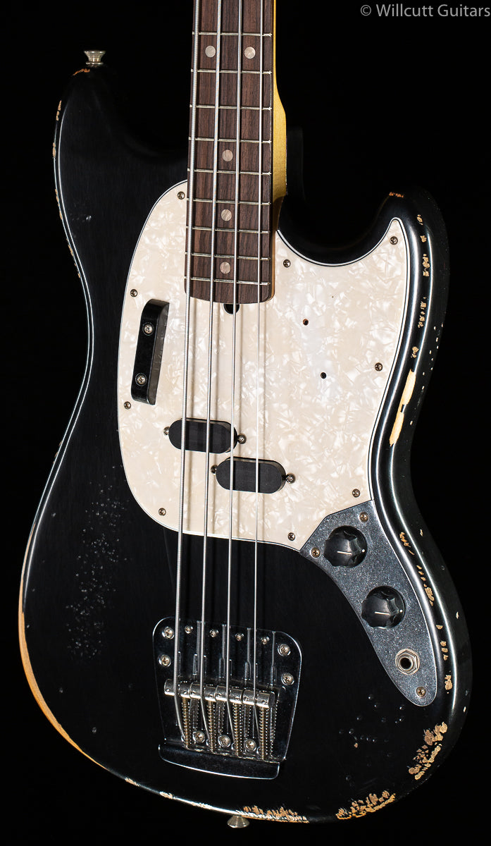 Fender JMJ Mustang Road Worn Black