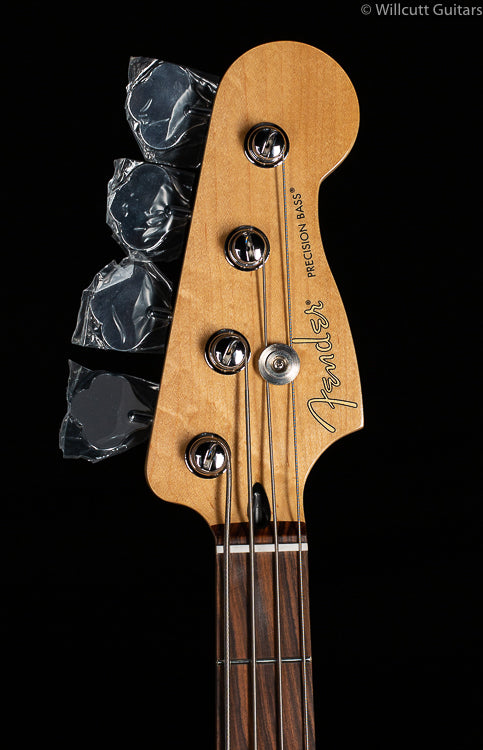 Fender Player Precision Bass Silver Pau Ferro Bass Guitar