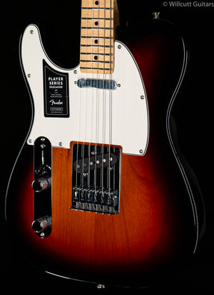 Fender Player Telecaster® Left-Handed, Maple Fingerboard, 3-Color Sunburst (672)