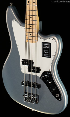 Fender Player Jaguar Bass Silver Bass Guitar