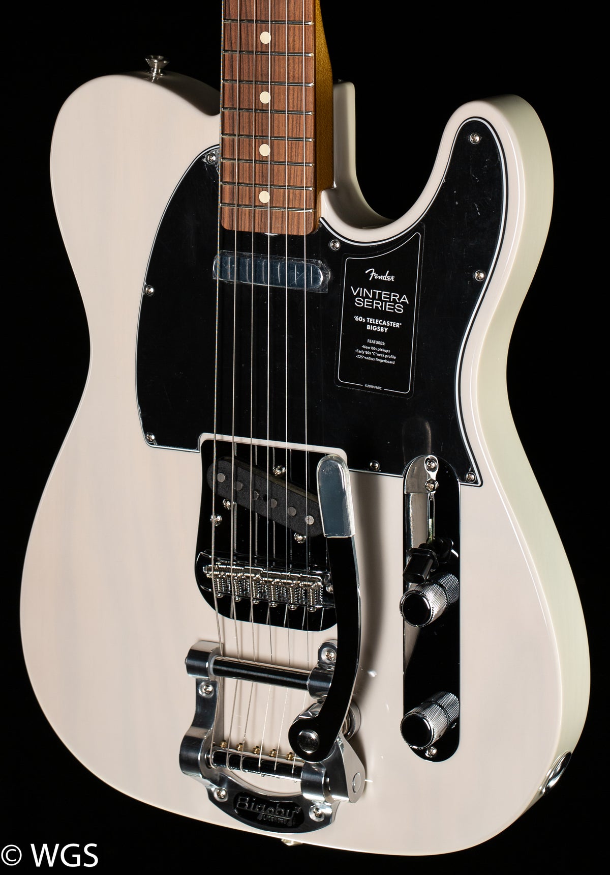 Fender Vintera 60&#39;s Telecaster Bigsby White Blonde Pau Ferro