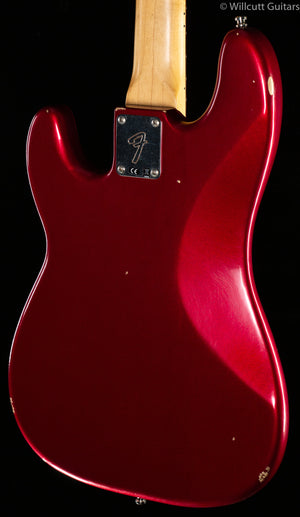Fender Nate Mendel P Bass Candy Apple Red Bass Guitar