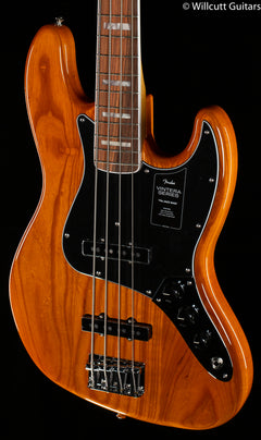 Fender Vintera '70s Jazz Bass Aged Natural - Willcutt Guitars