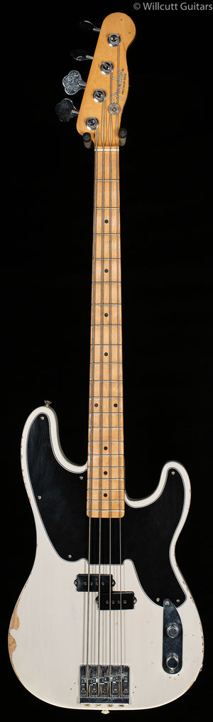 Fender Mike Dirnt Road Worn Precision Bass White Blonde Bass Guitar