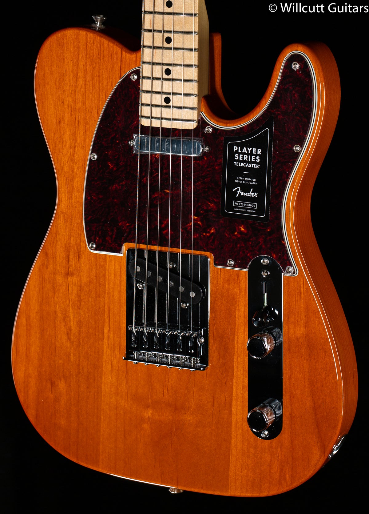 Fender Player Telecaster Aged Natural Maple Fingerboard