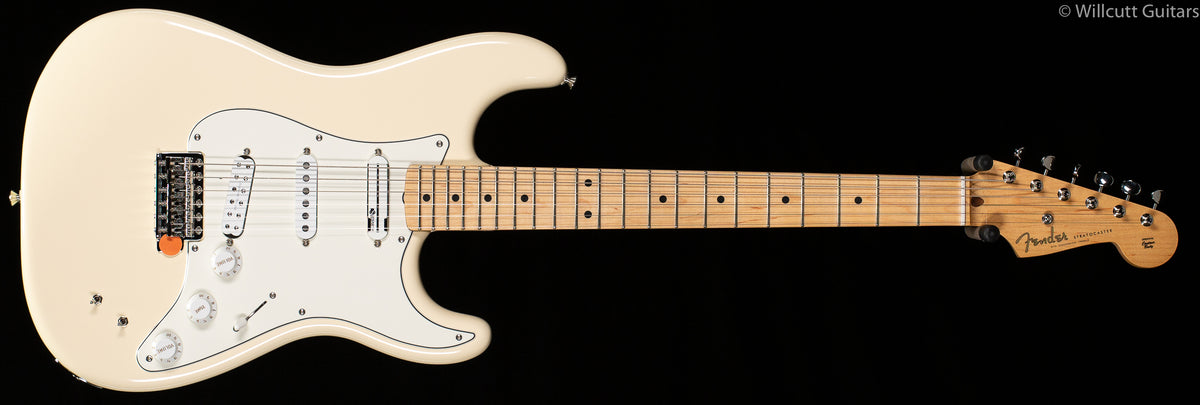 Fender EOB Sustainer Stratocaster Olympic White