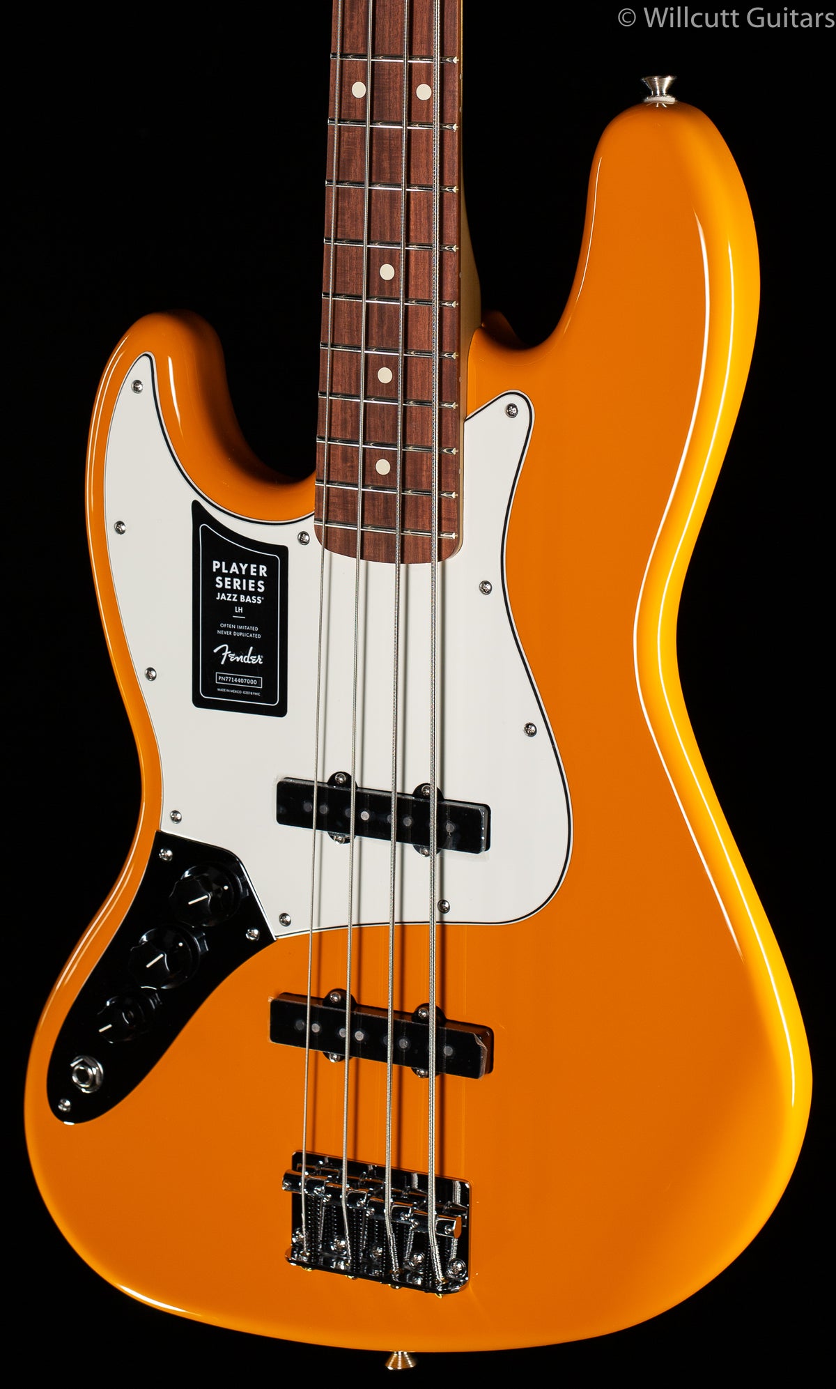 Fender Player Jazz Bass Capri Orange Lefty