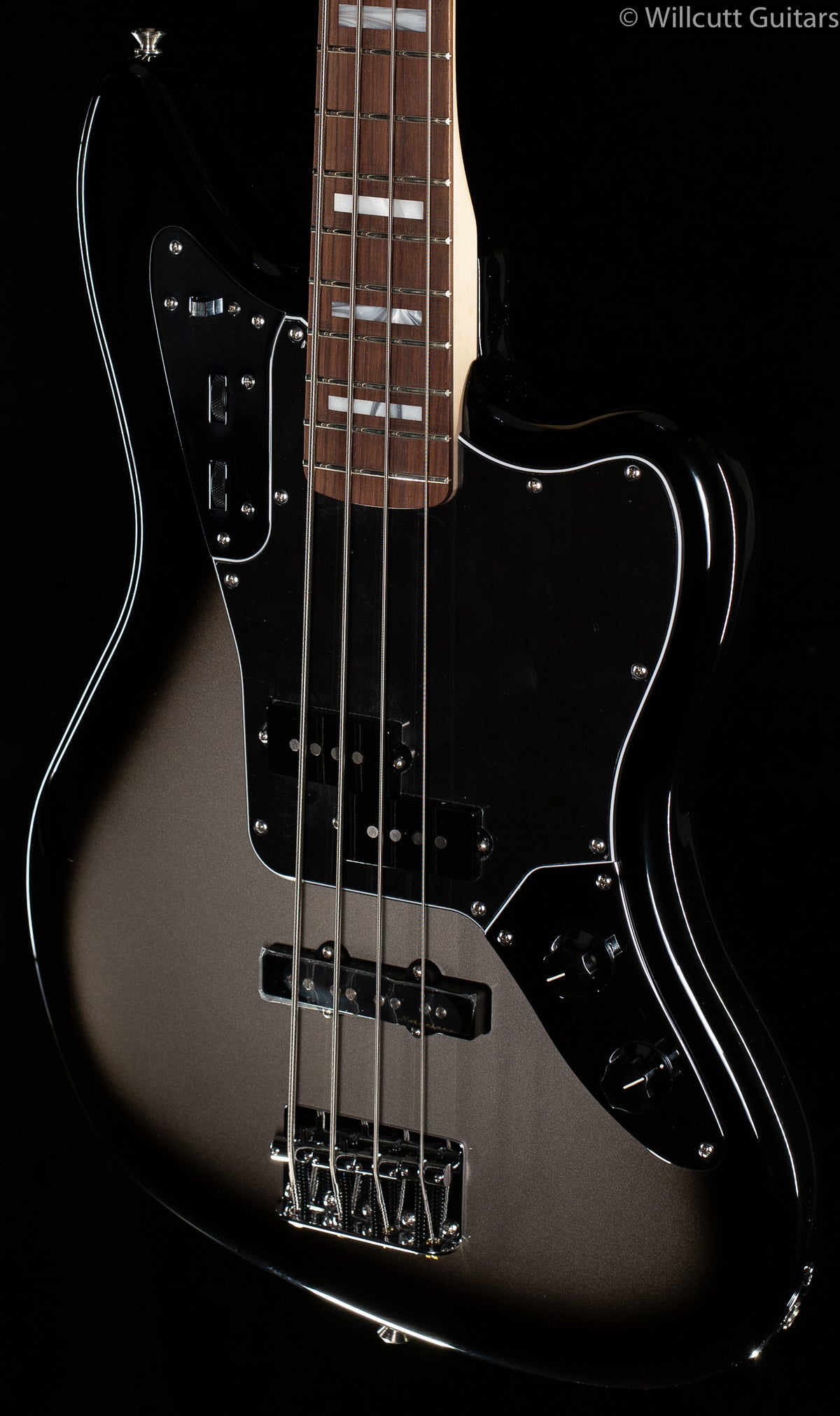 Fender Troy Sanders Jaguar Bass Silverburst Rosewood Fingerboard