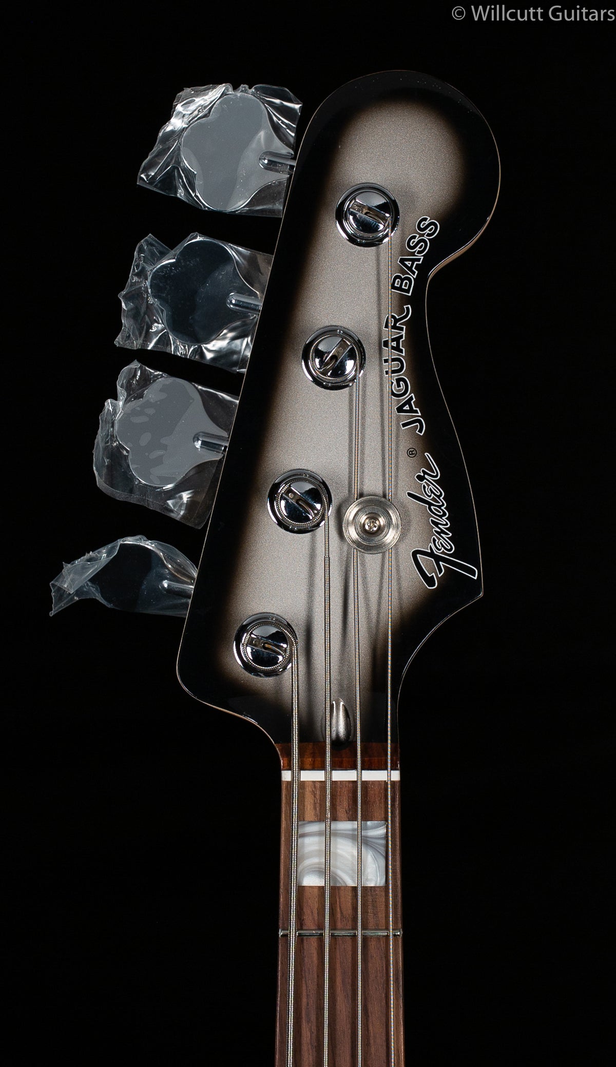 Fender Troy Sanders Jaguar Bass Silverburst Rosewood Fingerboard