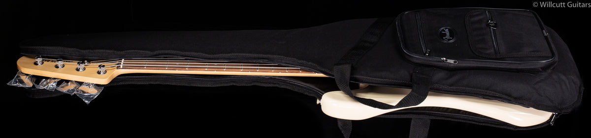Fender Deluxe Active Precision Bass Special Olympic White Pau Ferro Bass Guitar (022)