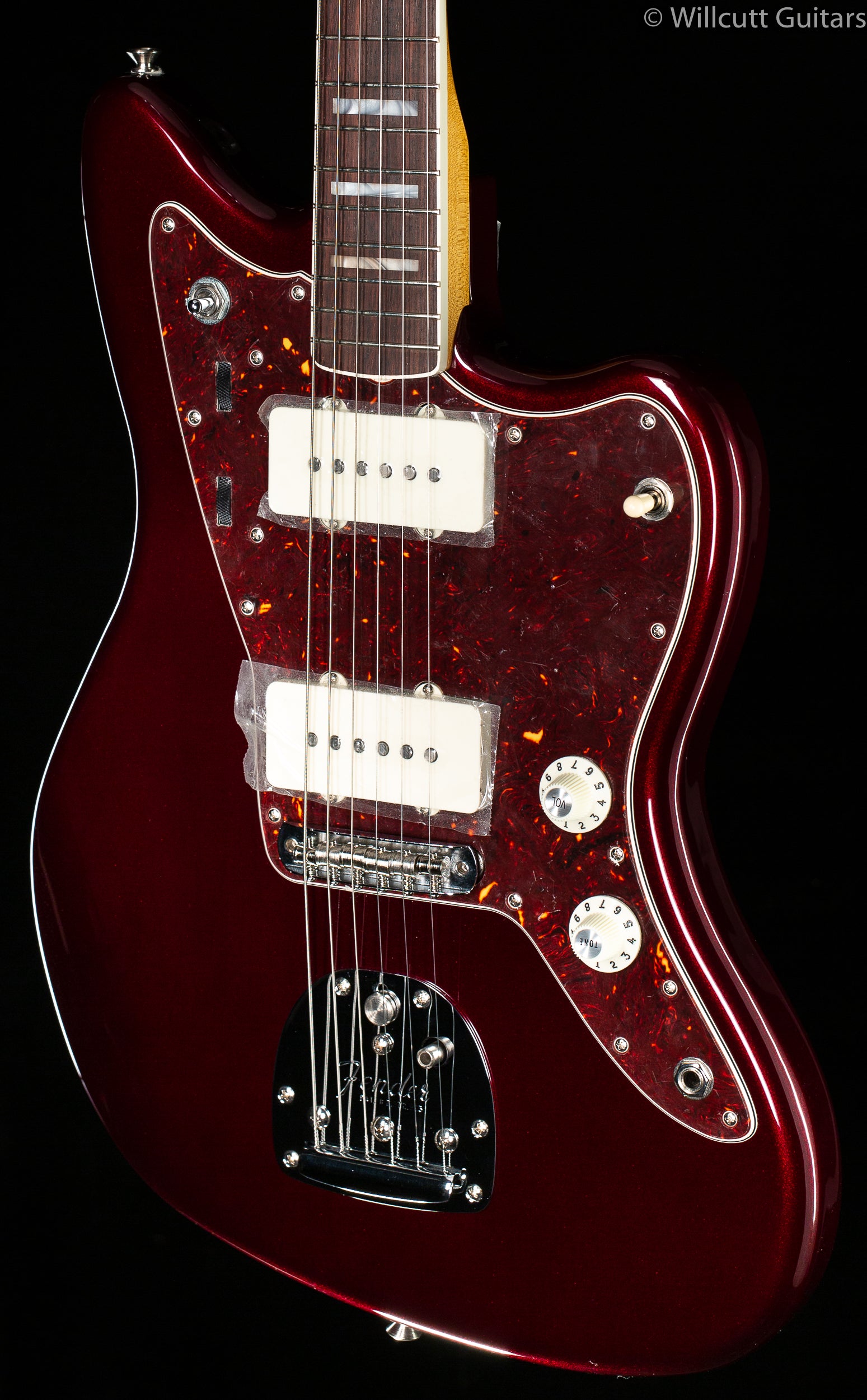 Fender Limited Leather Strap, Oxblood - Willcutt Guitars