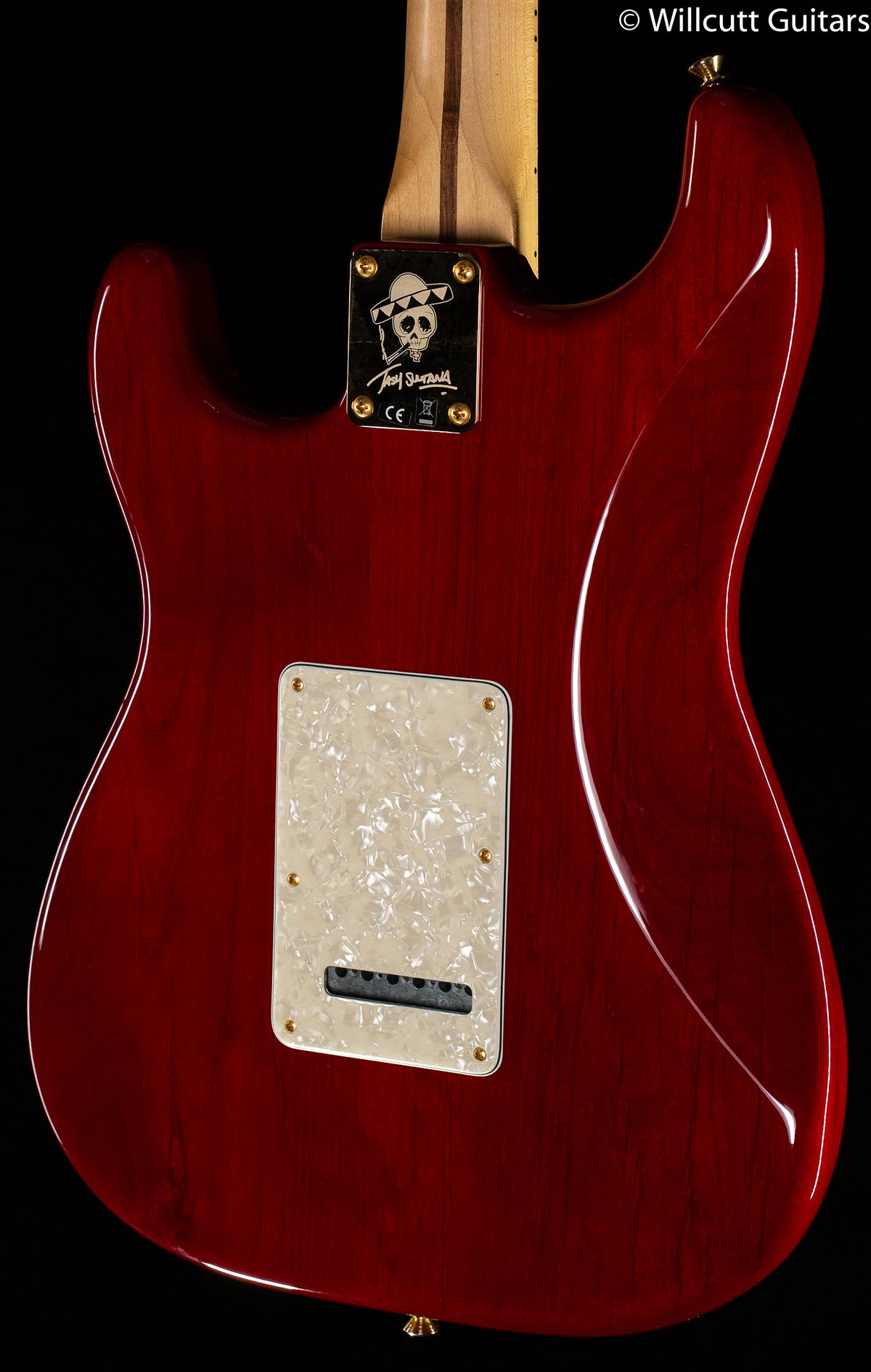 Fender Tash Sultana Stratocaster Transparent Cherry Maple Fingerboard (480)