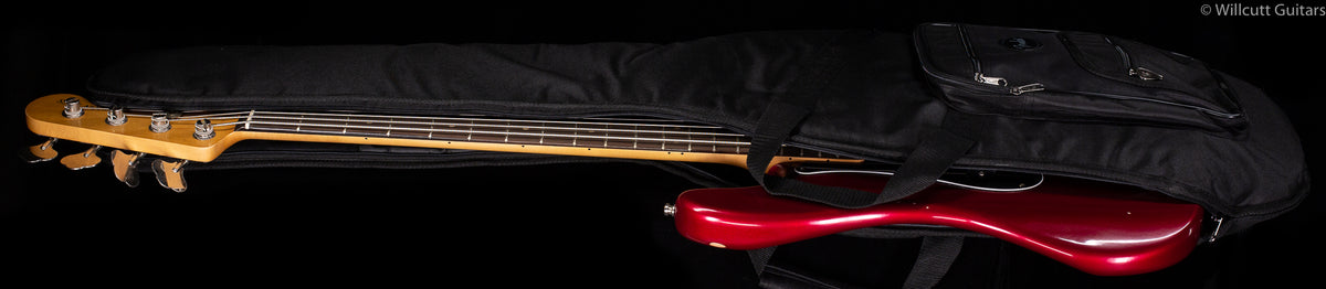 Fender Nate Mendel P Bass Candy Apple Red Bass Guitar