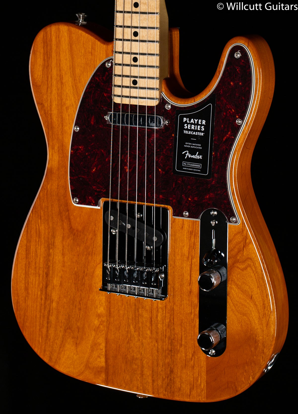 Fender player deals telecaster aged natural