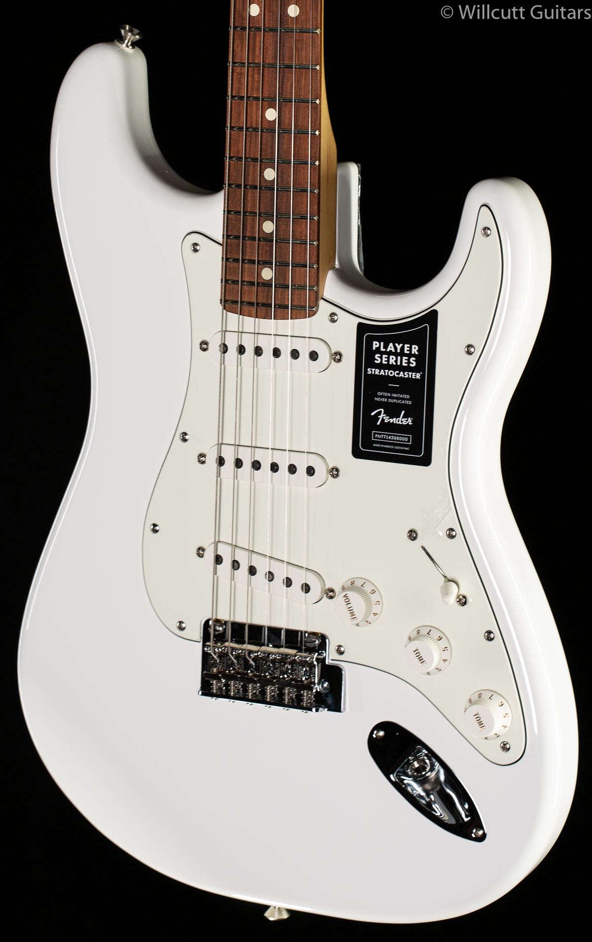 Fender Player Series Stratocaster Polar White Pau Ferro