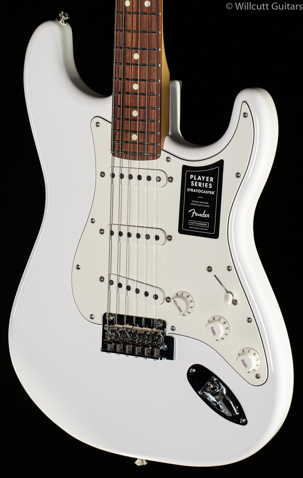 Fender Player Series Stratocaster Polar White Pau Ferro