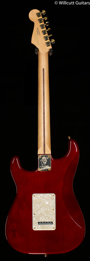 Fender Tash Sultana Stratocaster Transparent Cherry Maple Fingerboard DEMO