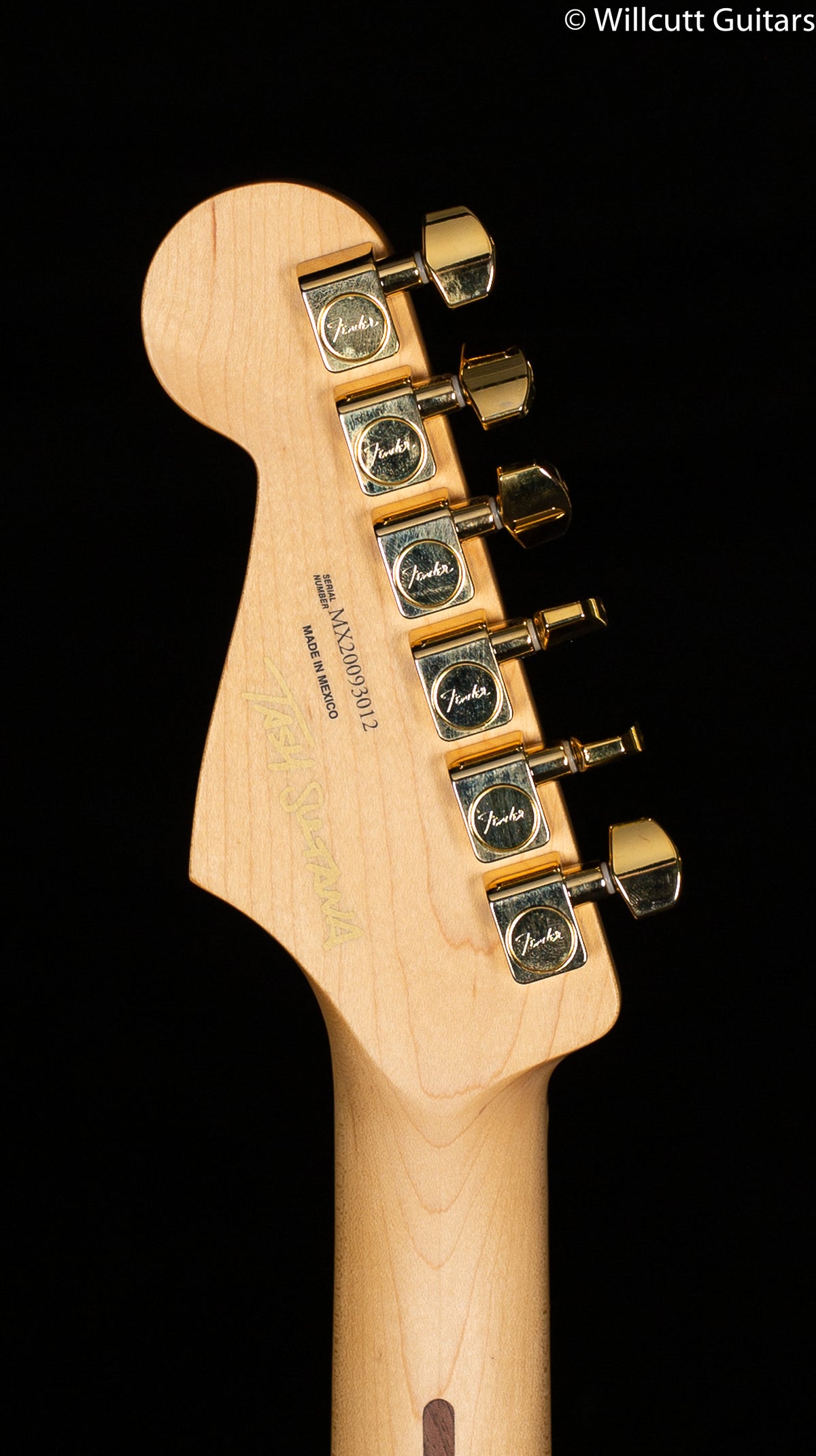 Fender Tash Sultana Stratocaster Transparent Cherry Maple Fingerboard DEMO