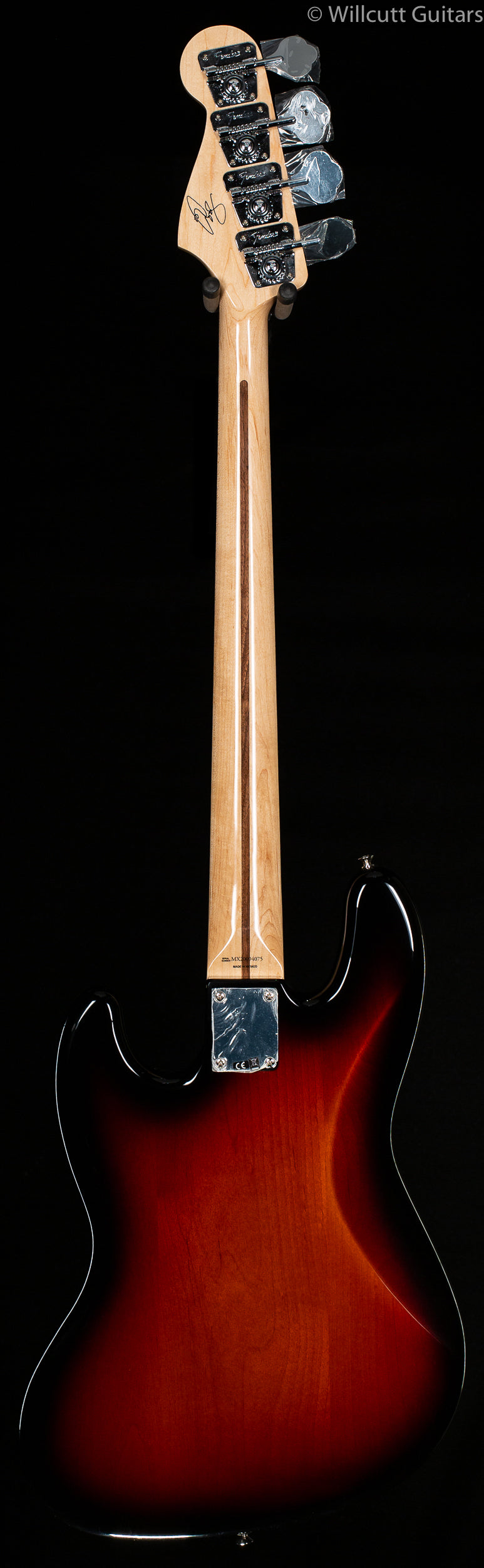 Fender Geddy Lee Jazz Bass 3-Tone Sunburst Maple Bass Guitar