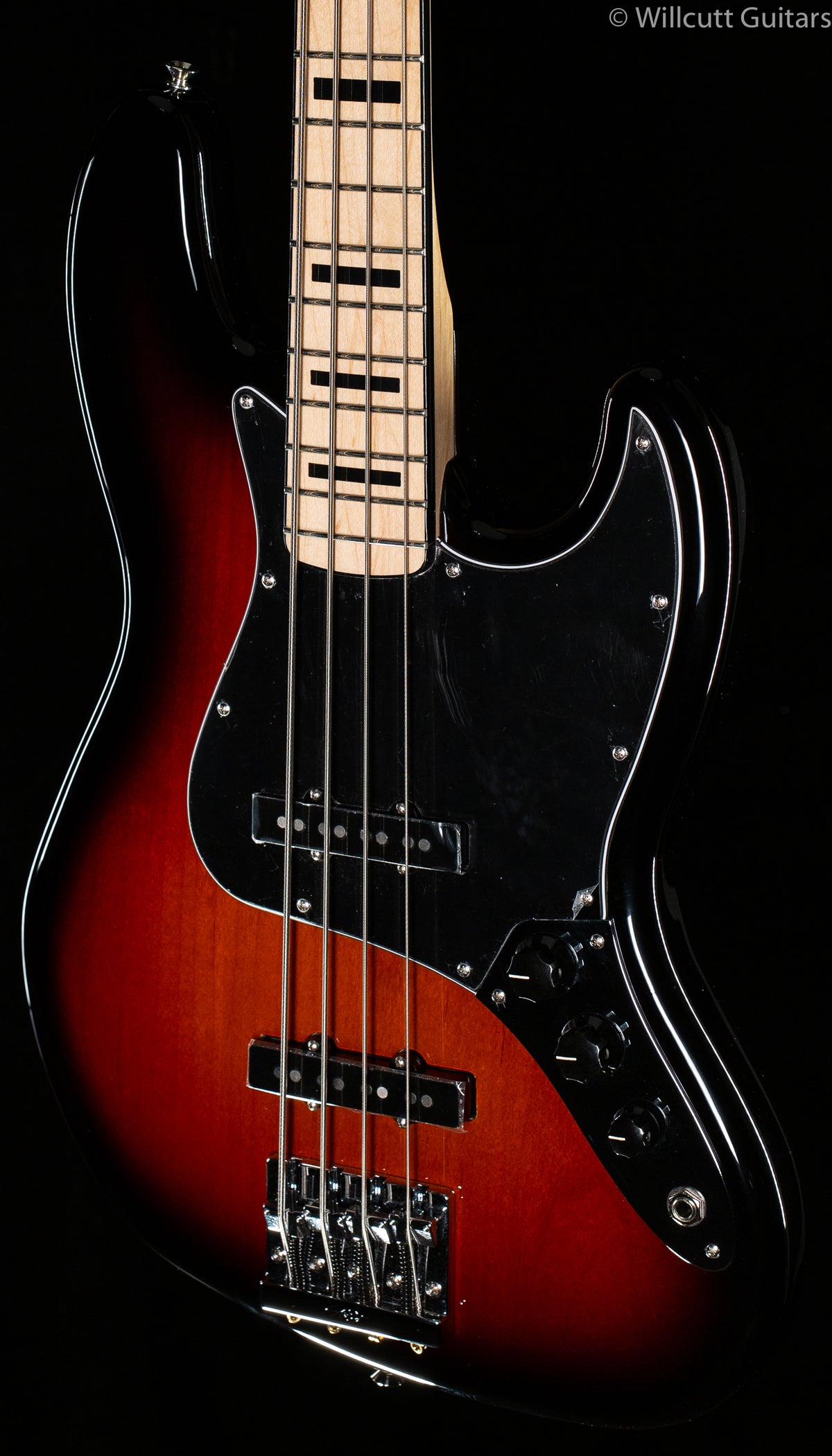 Fender Geddy Lee Jazz Bass 3-Tone Sunburst Maple Bass Guitar