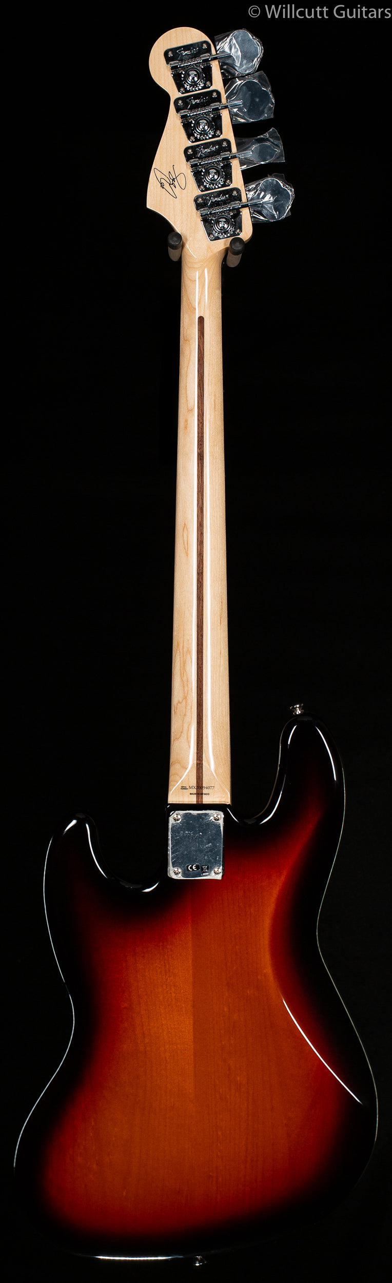 Fender Geddy Lee Jazz Bass 3-Tone Sunburst Maple Bass Guitar