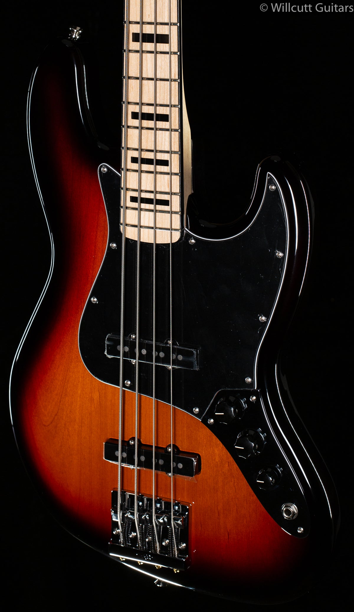 Fender Geddy Lee Jazz Bass 3-Tone Sunburst Maple Bass Guitar