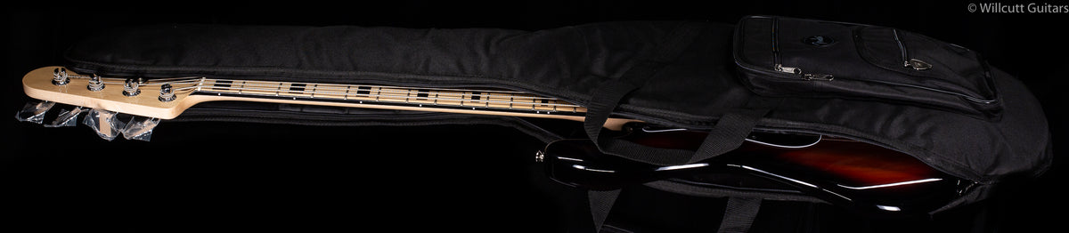 Fender Geddy Lee Jazz Bass 3-Tone Sunburst Maple Bass Guitar