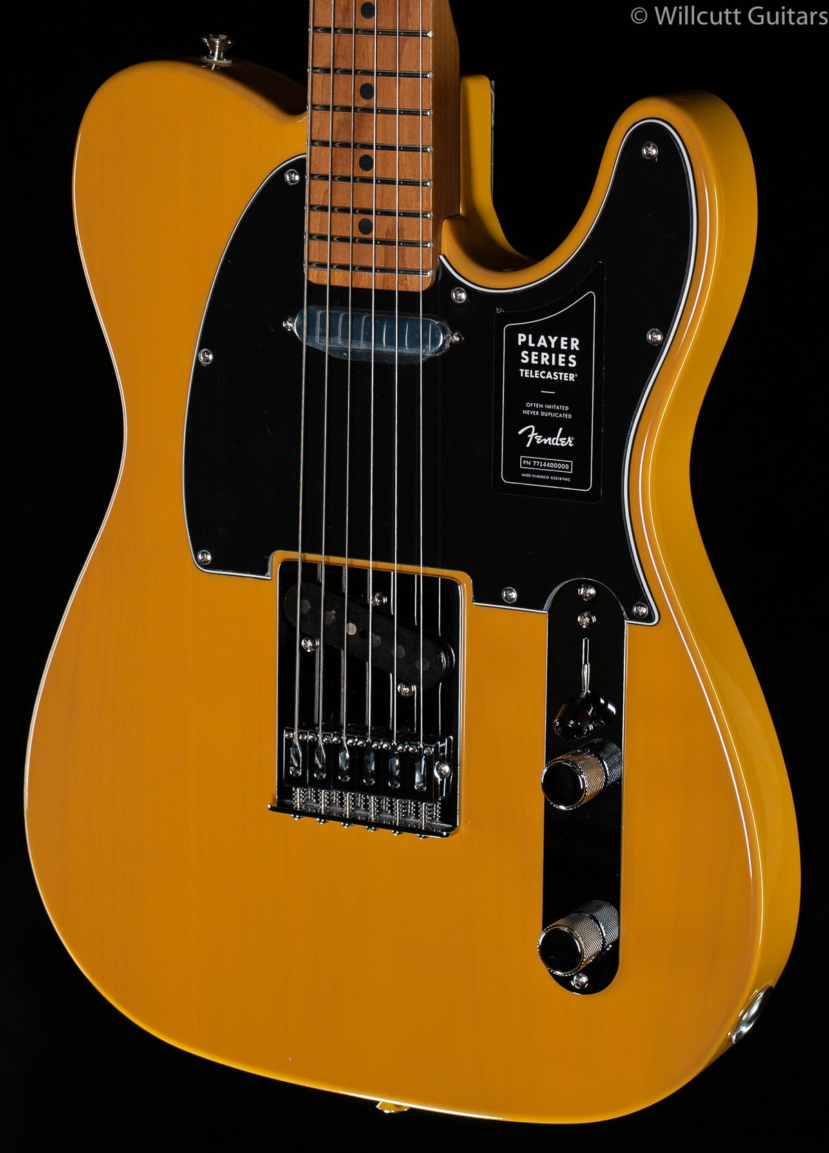 ギター Fender player Telecaster Butterscotch Fender Player Telecaster - Butterscotch Blonde with Maple