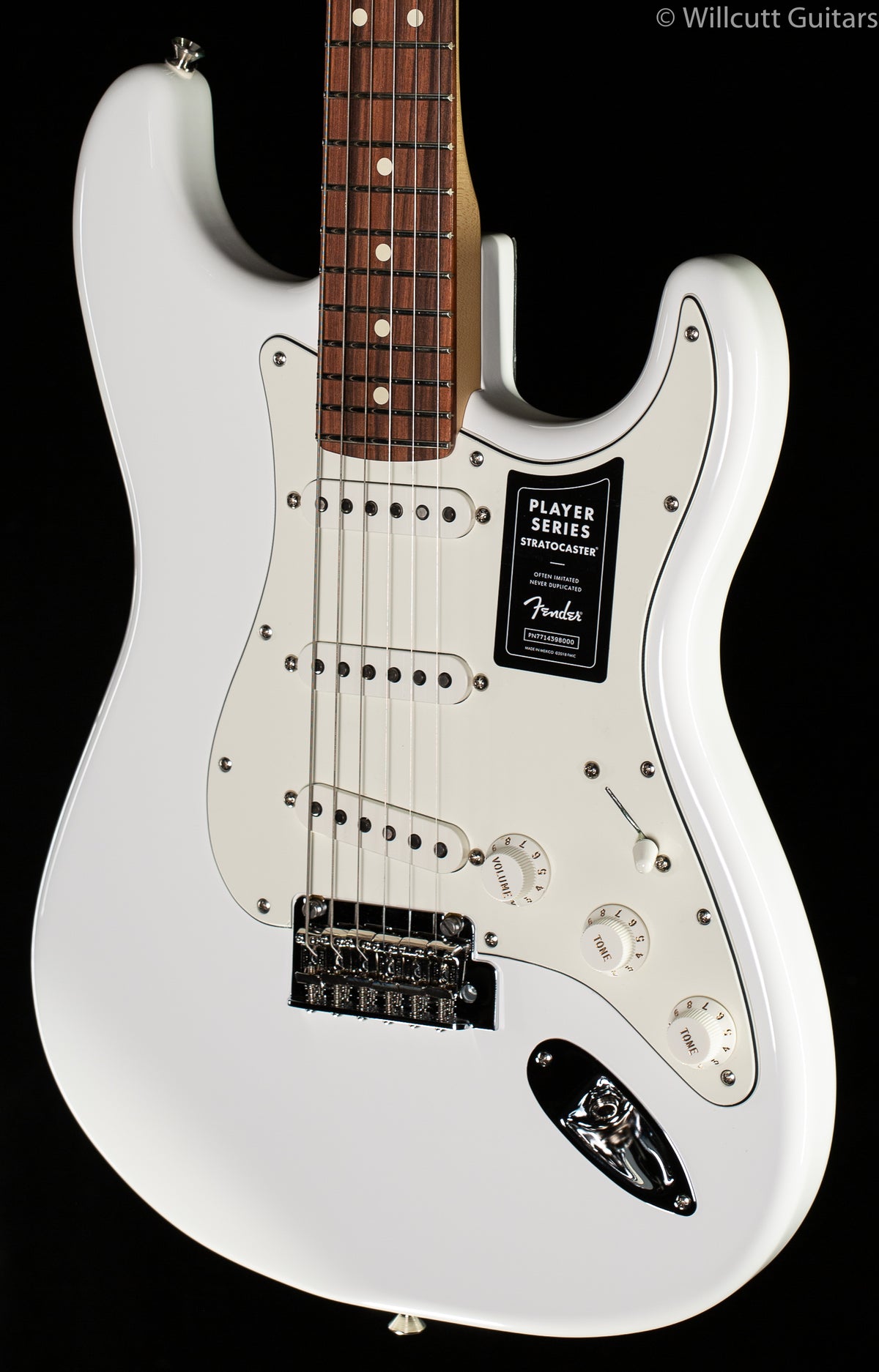 Fender Player Series Stratocaster Polar White Pau Ferro