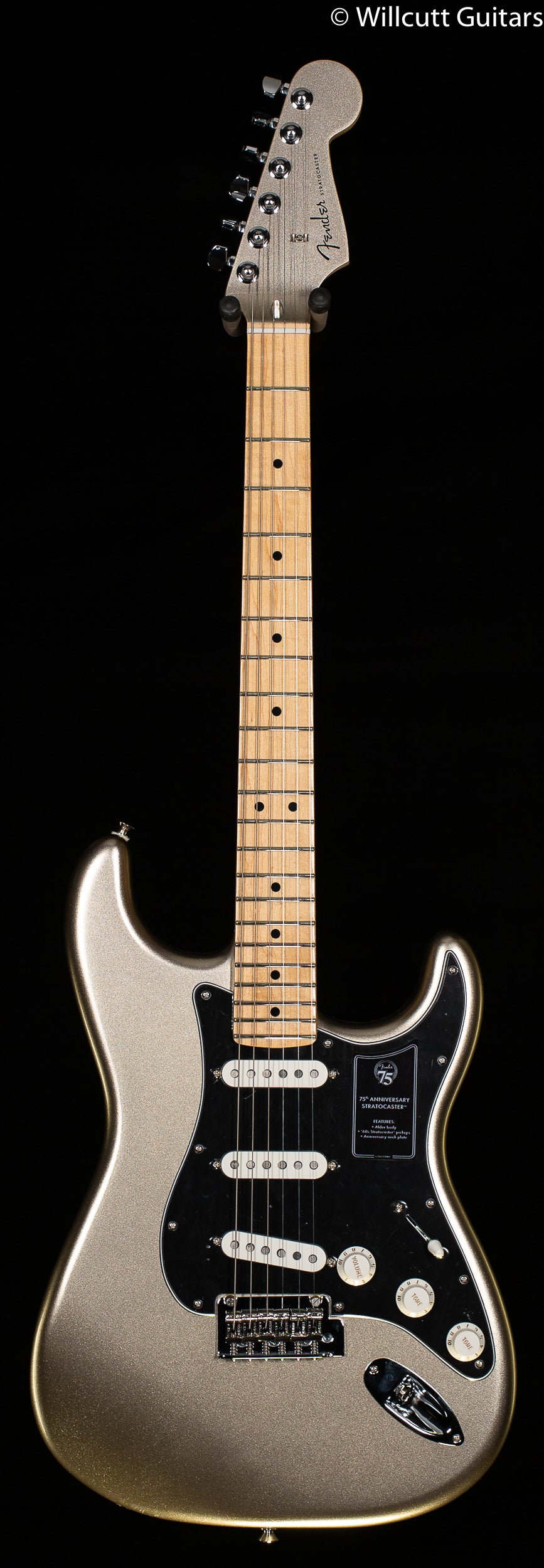 Fender 75th Anniversary Stratocaster Maple Fingerboard Diamond Anniversary DEMO