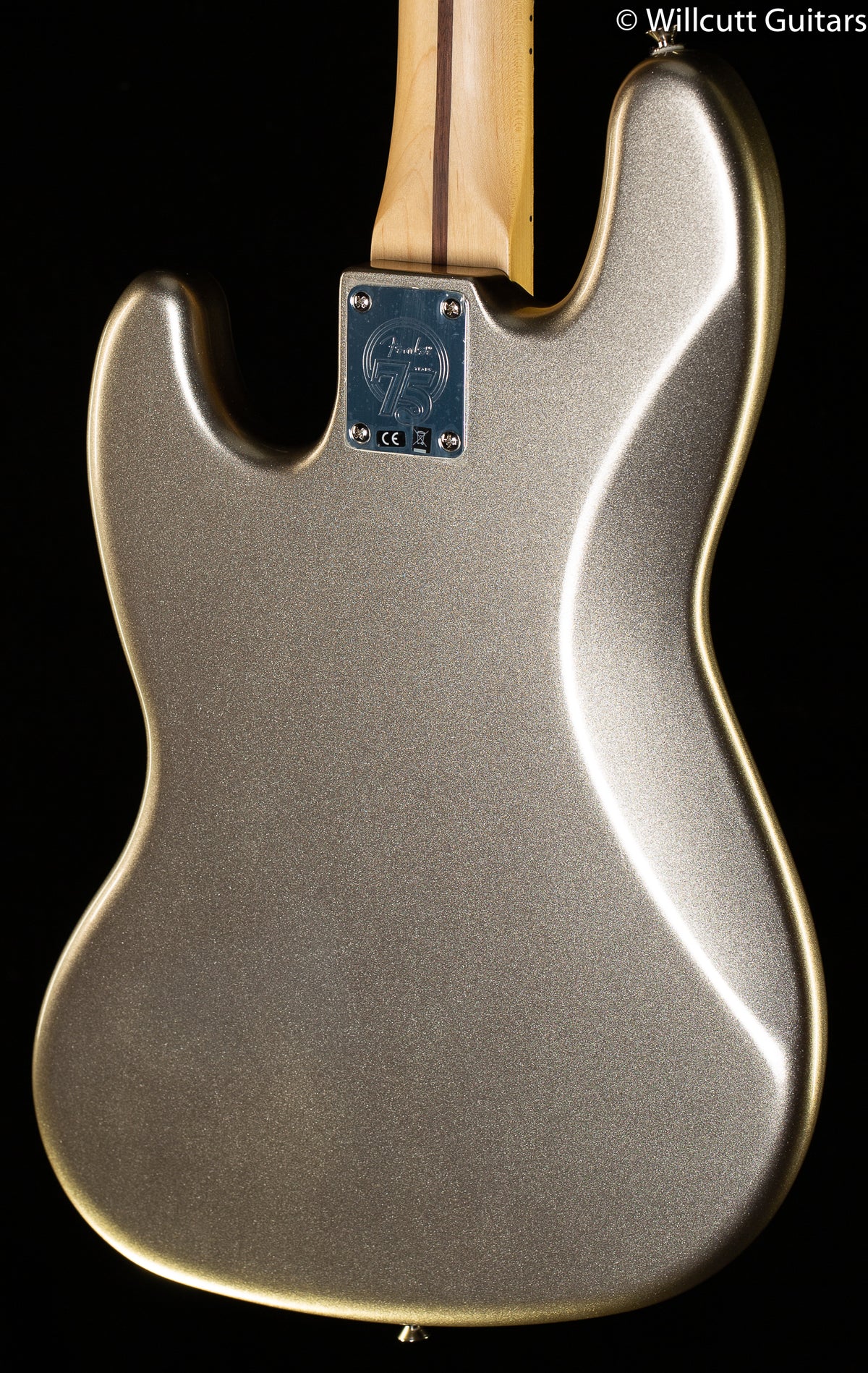 Fender 75th Anniversary Jazz Bass Maple Fingerboard Diamond Anniversary Bass Guitar