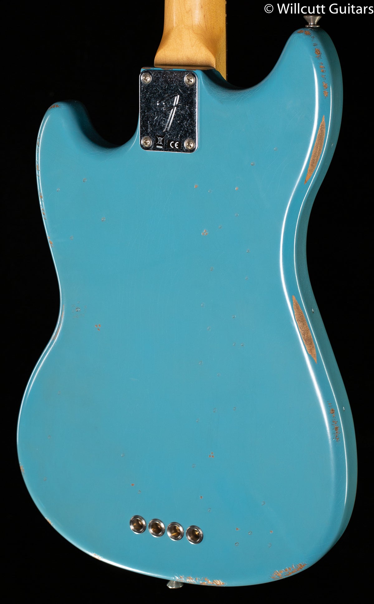 Fender JMJ Road Worn Mustang Bass Daphne Blue