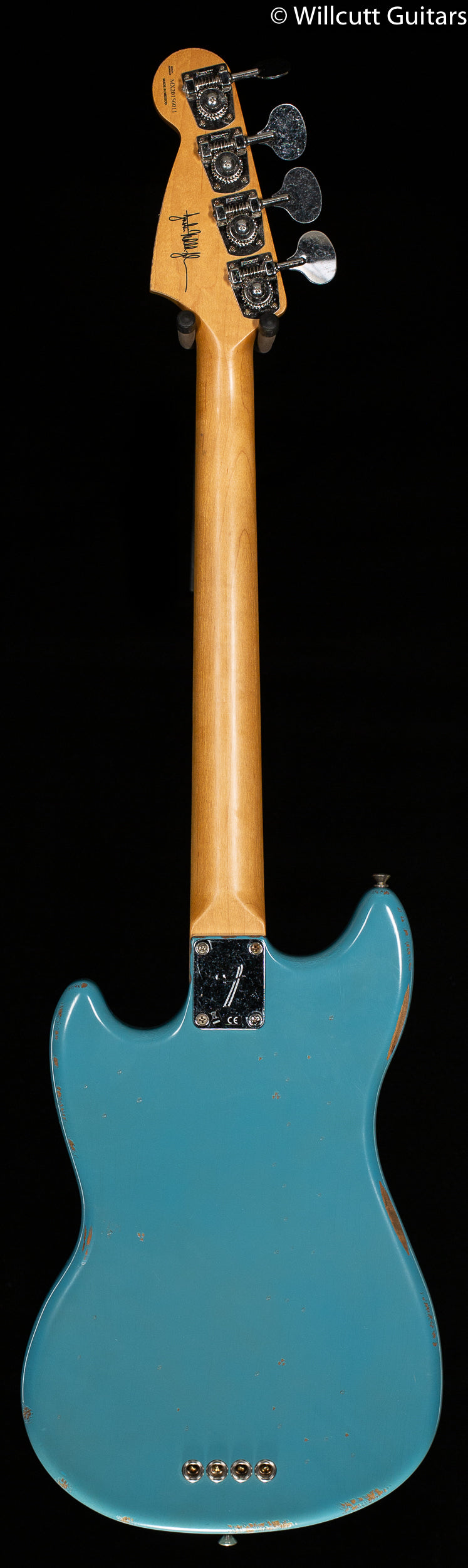 Fender JMJ Road Worn Mustang Bass Daphne Blue