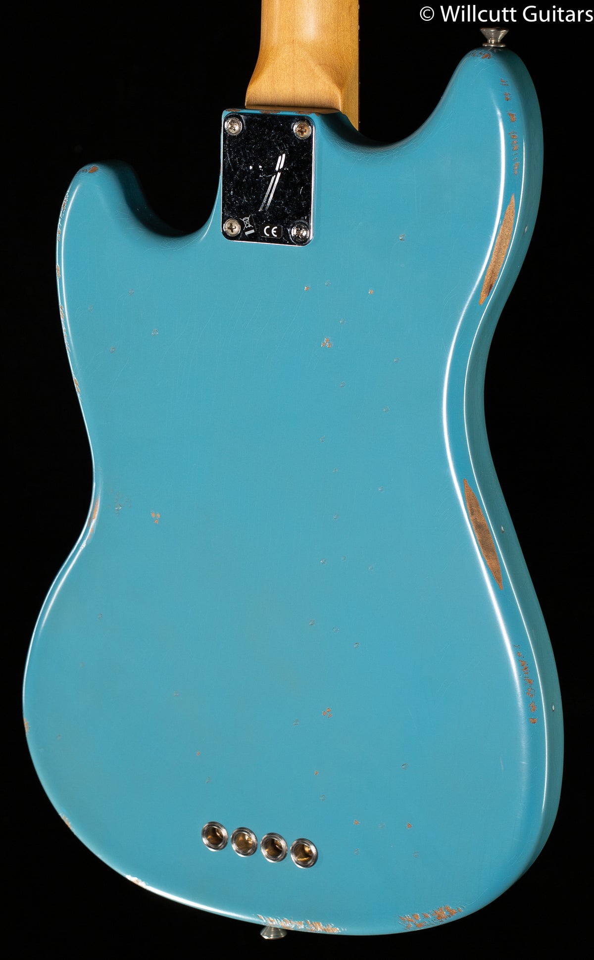 Fender JMJ Road Worn Mustang Bass Daphne Blue
