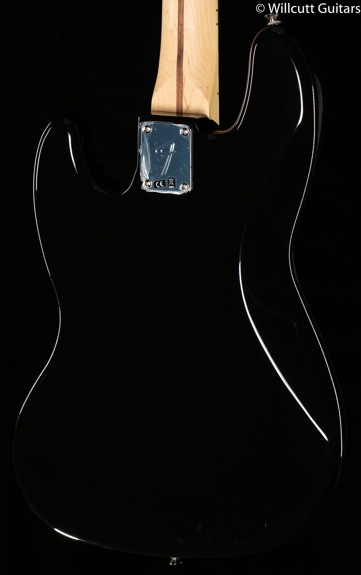 Fender Player Jazz Bass Black Maple Bass Guitar