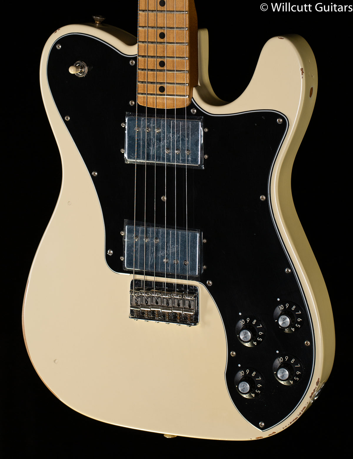 Fender Vintera Road Worn '70s Telecaster Deluxe Maple Olympic White