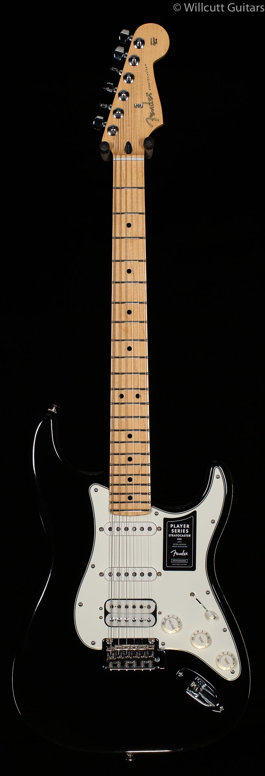 Fender Player Stratocaster HSS Black Maple Fingerboard (603