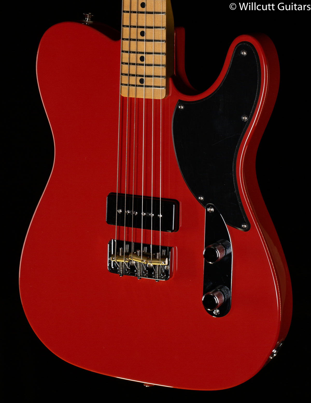 Fender Noventa Telecaster Maple Fingerboard Fiesta Red (249)