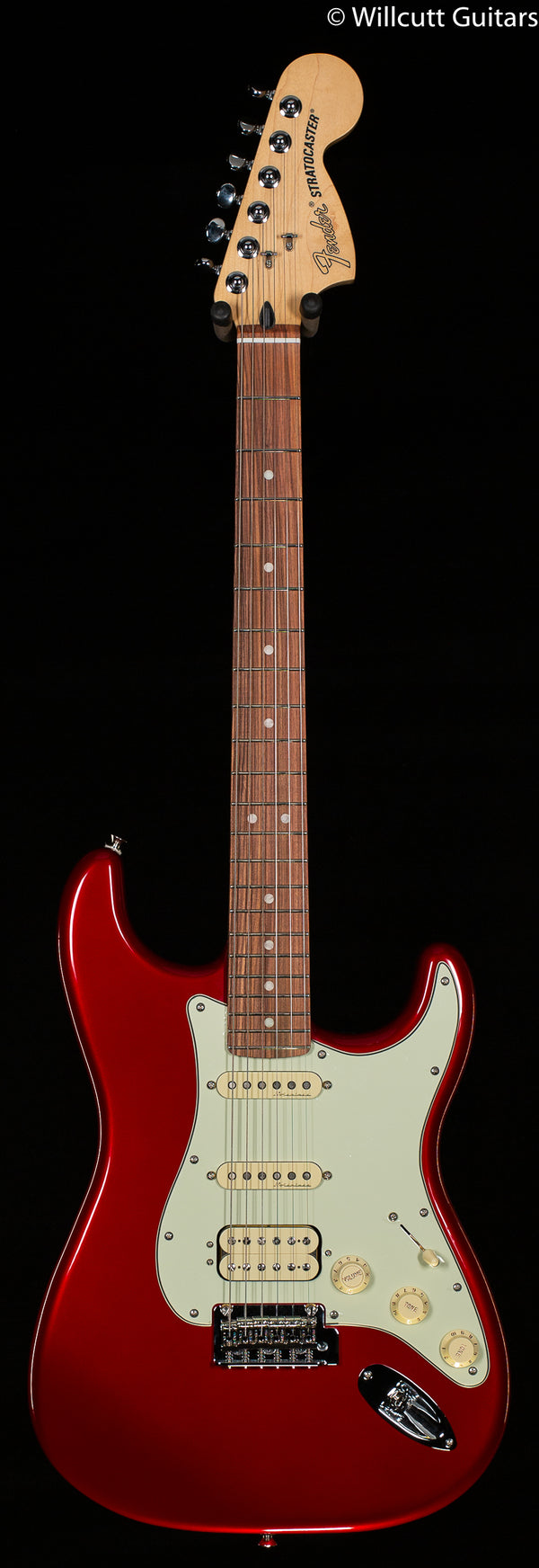 Fender Deluxe Strat HSS Candy Apple Red - Willcutt Guitars