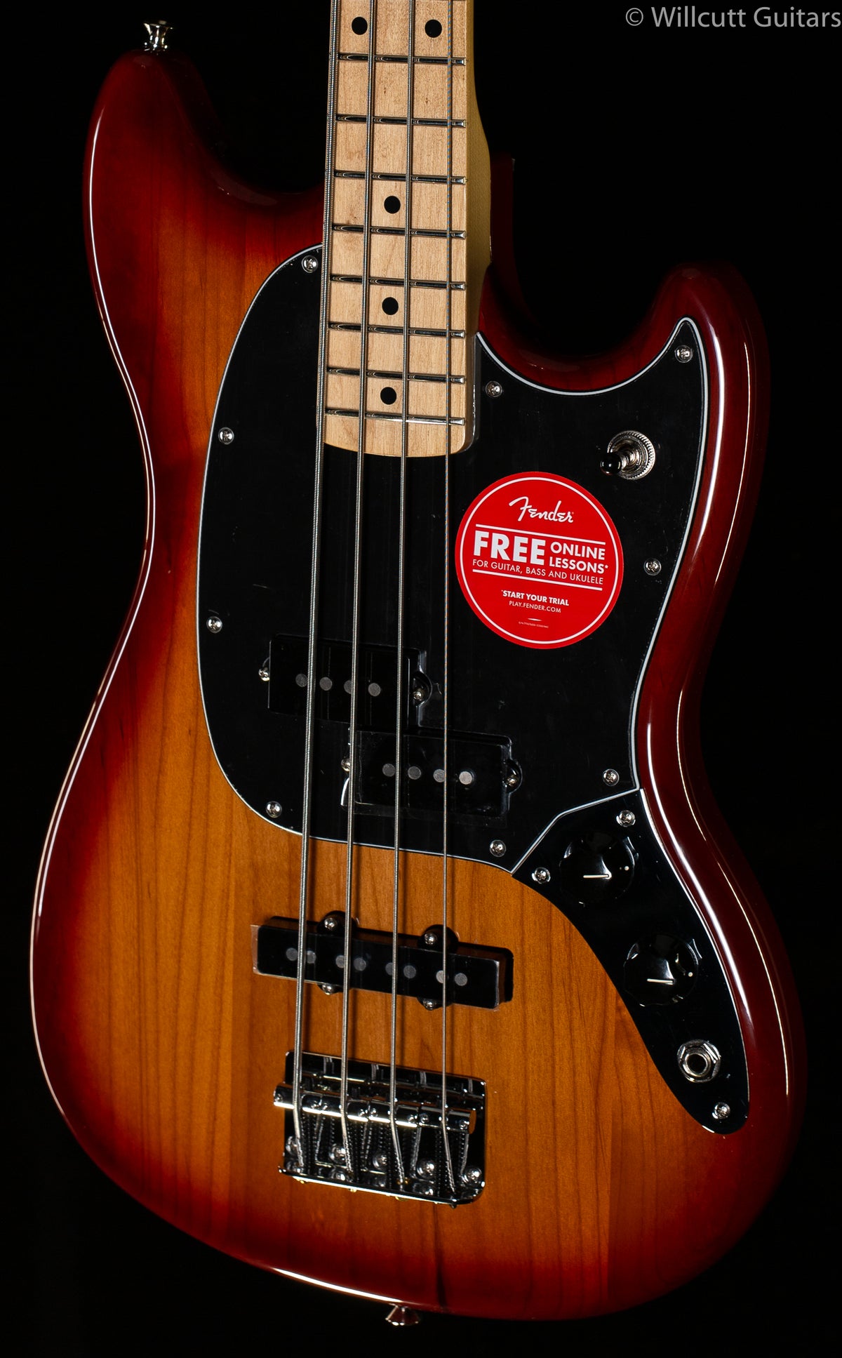 Fender Player Mustang Bass PJ Sienna Sunburst