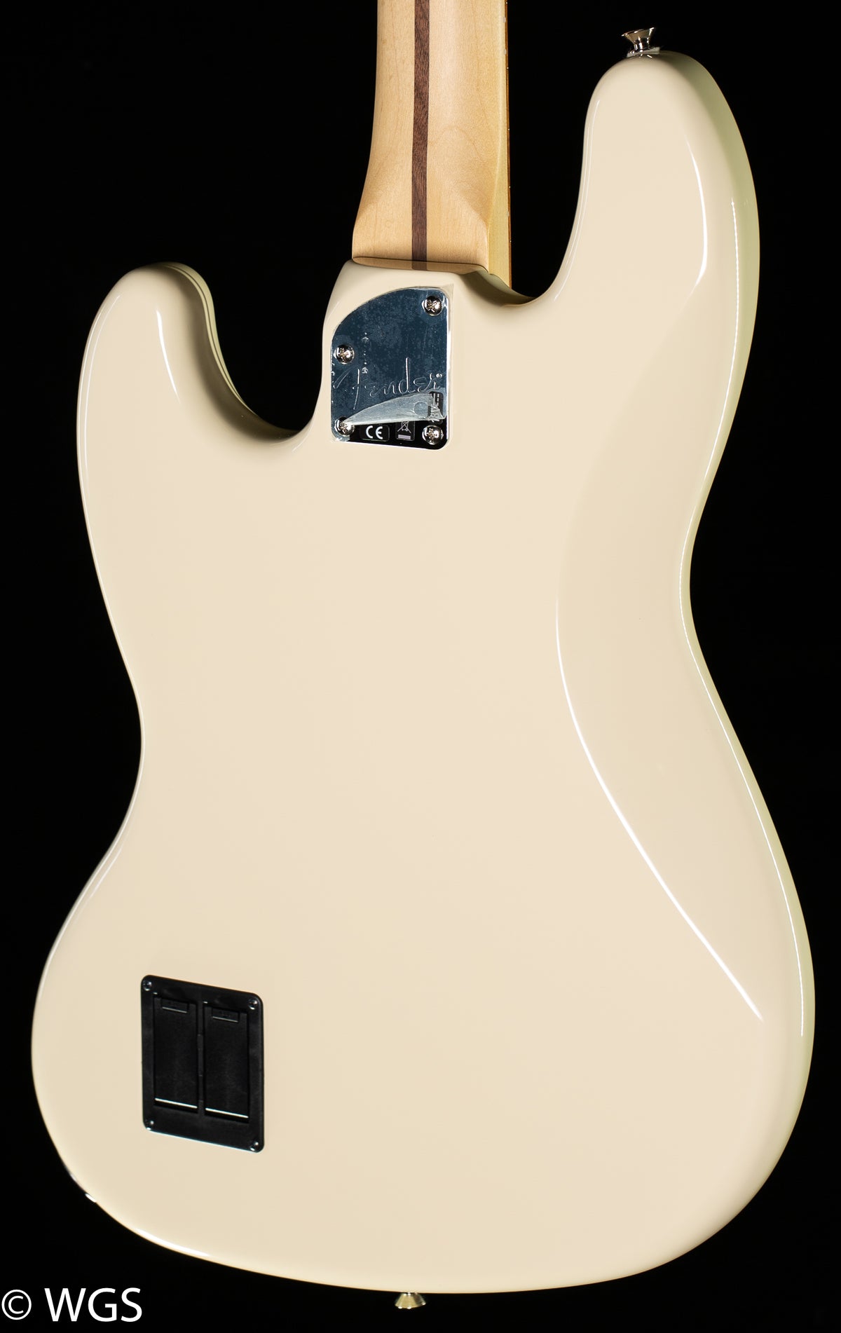 Fender Deluxe Active Jazz Bass Olympic White Pau Ferro (791)