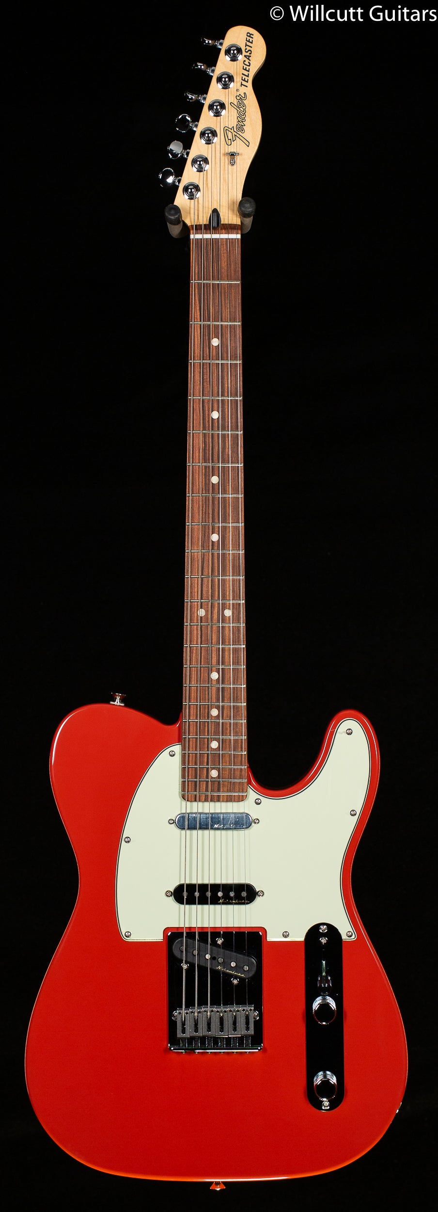 Fender Deluxe Nashville Telecaster Fiesta Red Pau Ferro (857