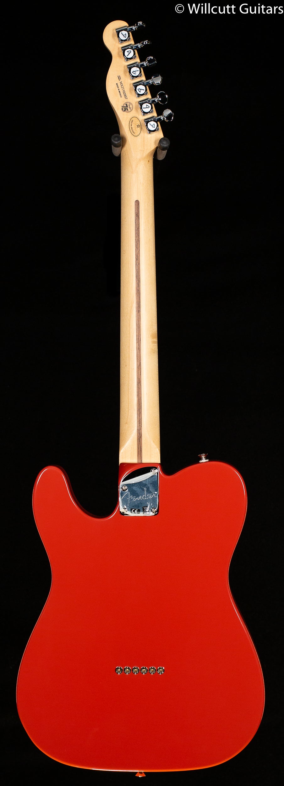 Fender Deluxe Nashville Telecaster Fiesta Red Pau Ferro (857)