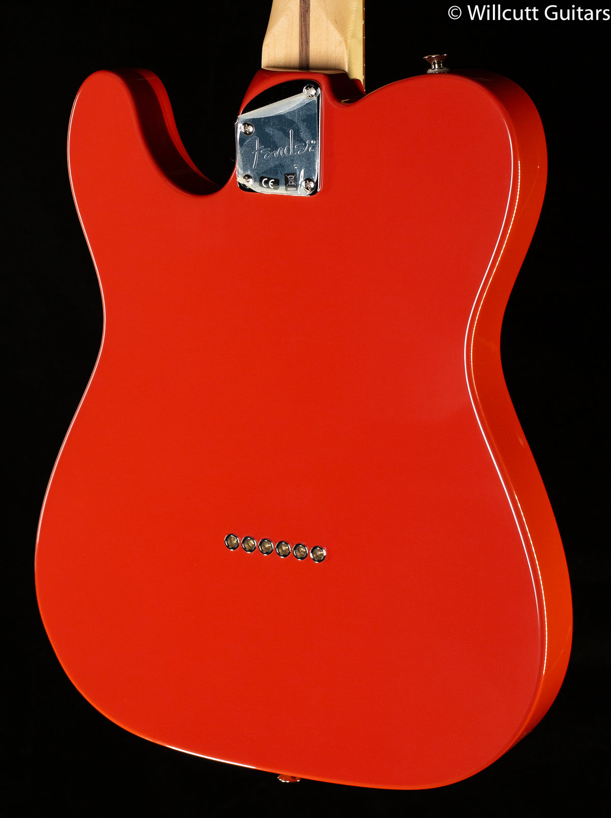 Fender Deluxe Nashville Telecaster Fiesta Red Pau Ferro (857)