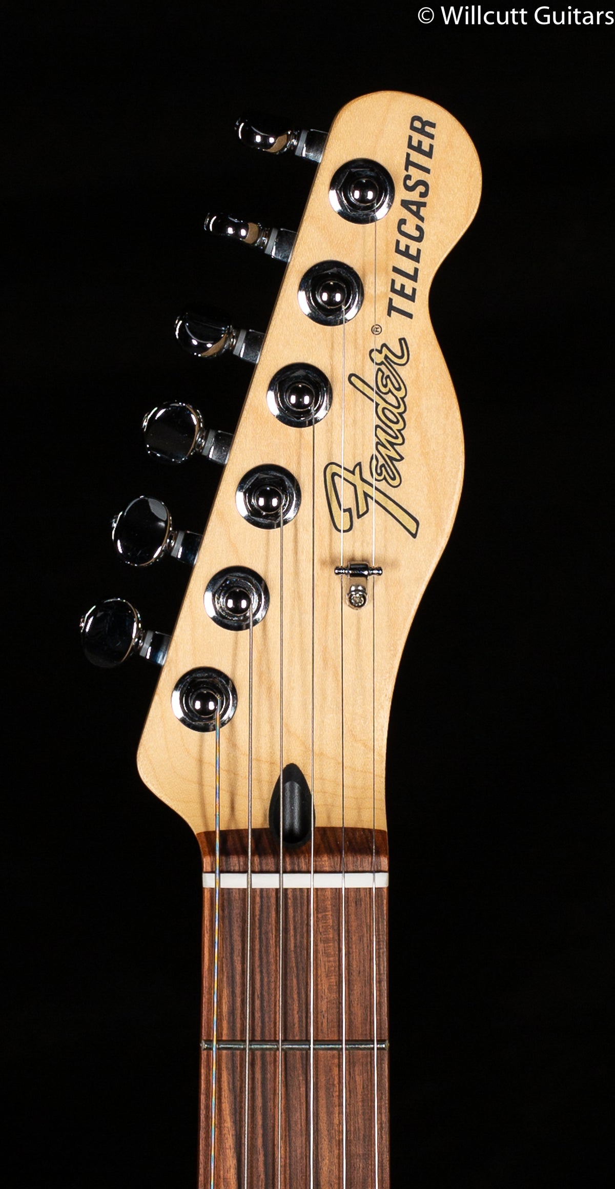 Fender Deluxe Nashville Telecaster Fiesta Red Pau Ferro (857)